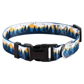 Everking Sunny Mountain Dog Collar- Medium