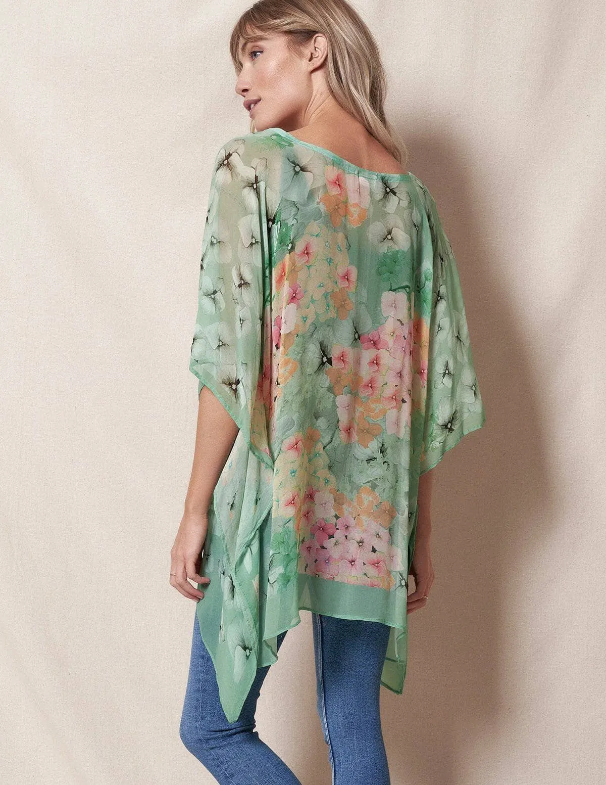 Fair Trade Leilani Flowy Tunic - Meadow