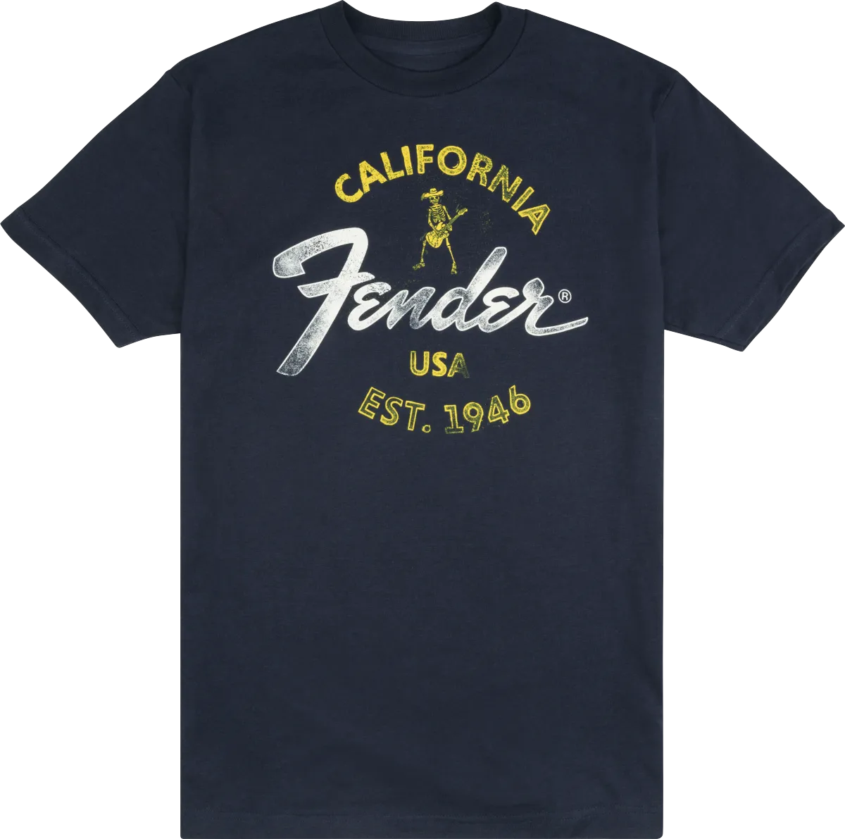 Fender Baja Blue T-Shirt, Blue - S