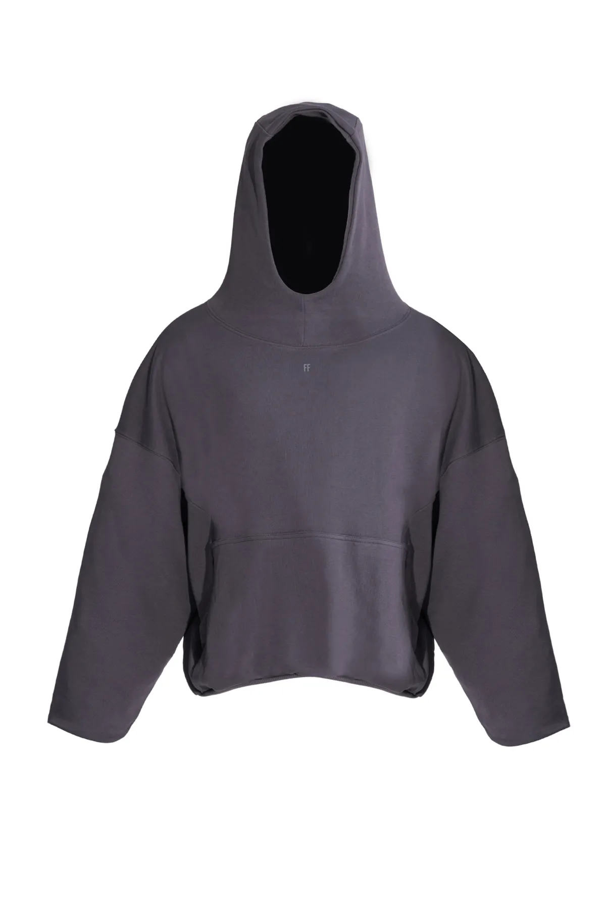 FF / Oversized Double Layer Pullover Hoodie