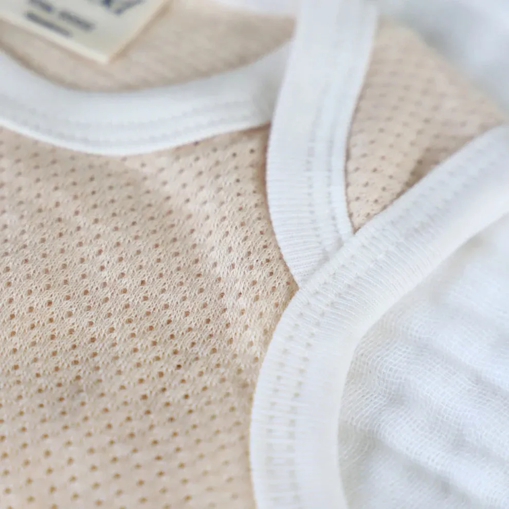 Fibre for Good Undyed Mesh Bodysuit