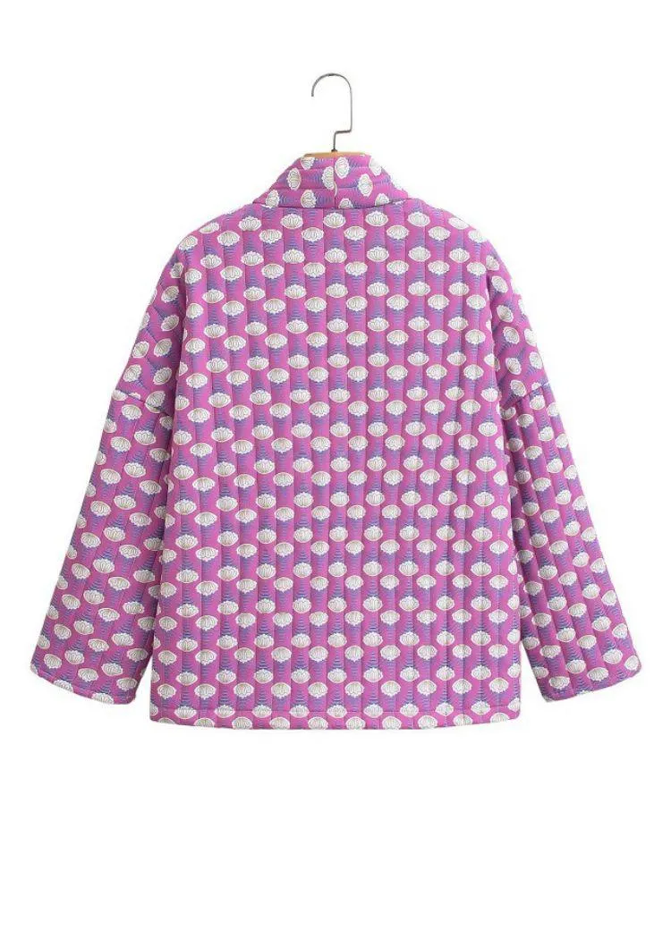 Fiona Floral Print Quilted Jacket- ***FINAL SALE***