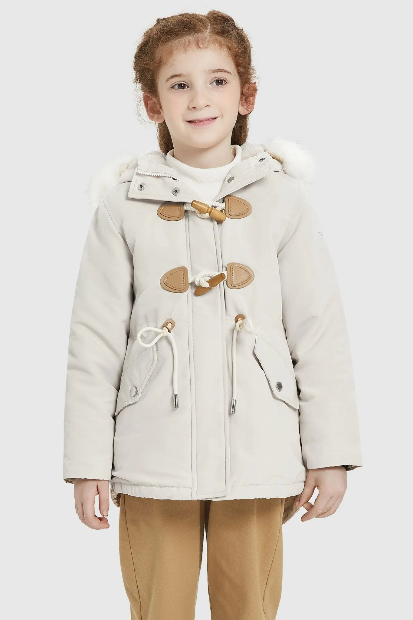 Fleece Lined Winter Coat with Hood