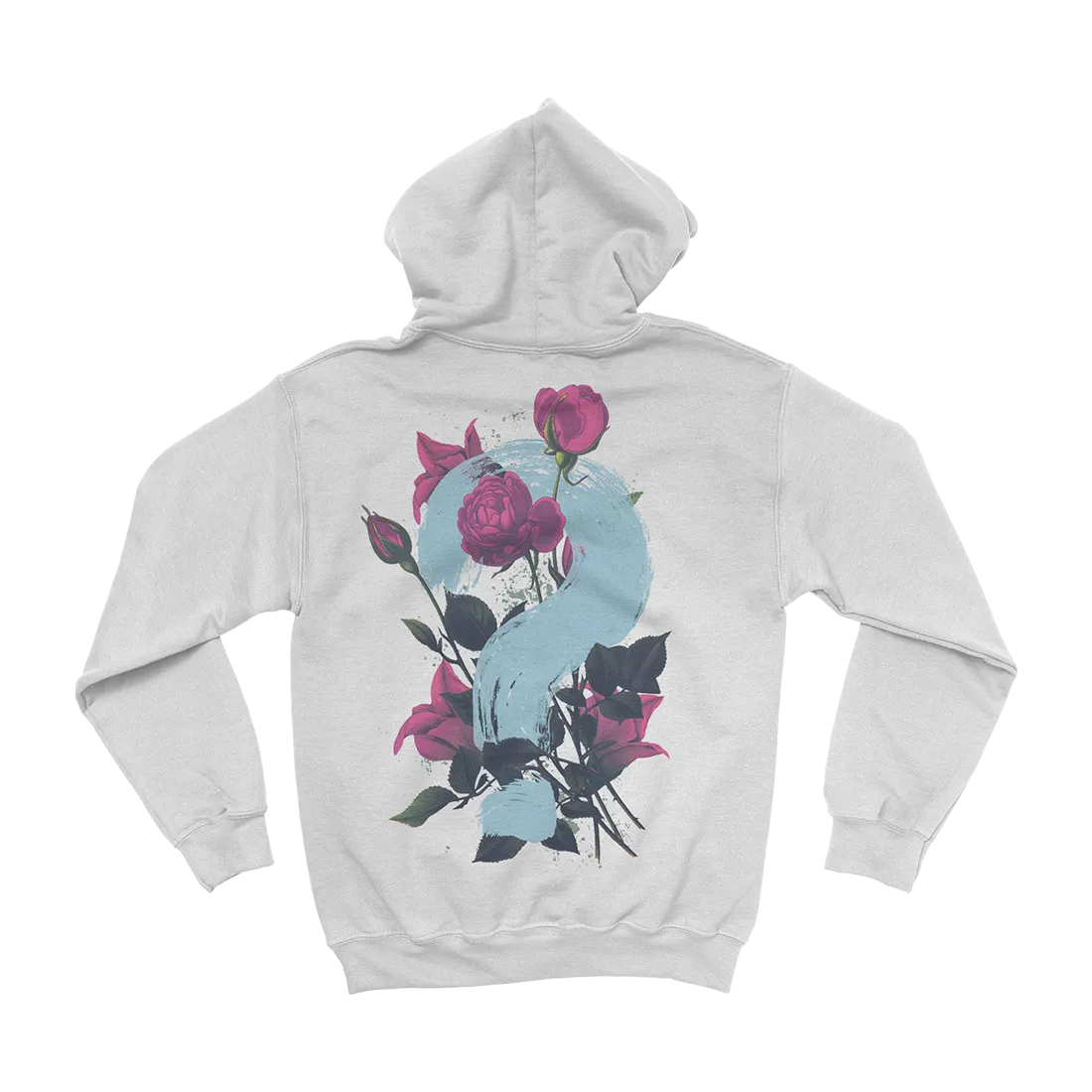 Flower Square Pullover Hoodie