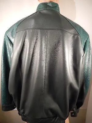 G-Gator Green Python/Lambskin Jacket