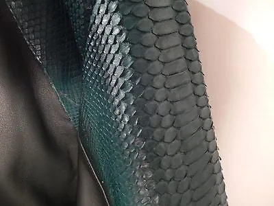 G-Gator Green Python/Lambskin Jacket