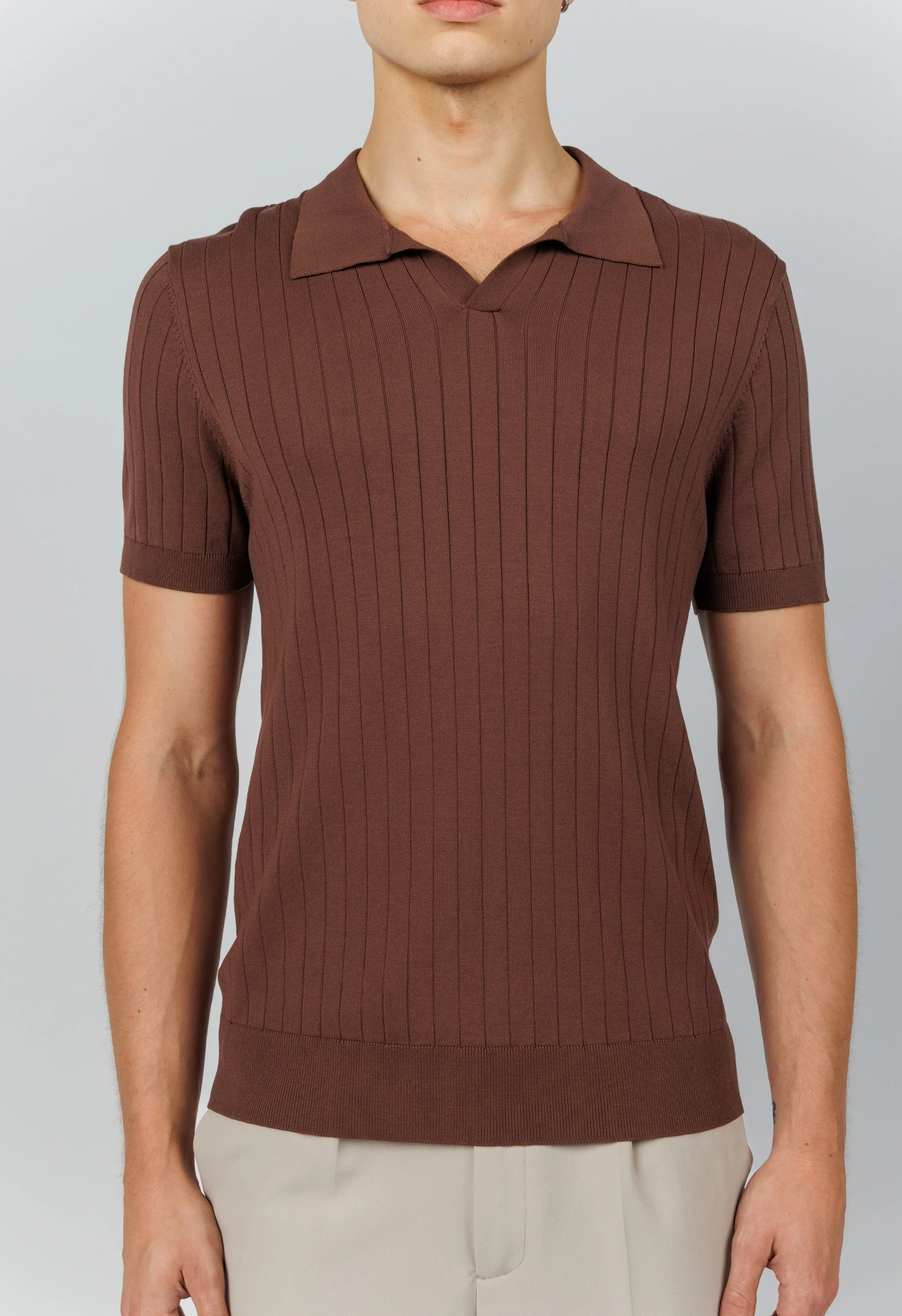 Greyson Top in Chocolate