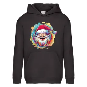 Hoodie Kinder - Weihnachtsmann (bunt)