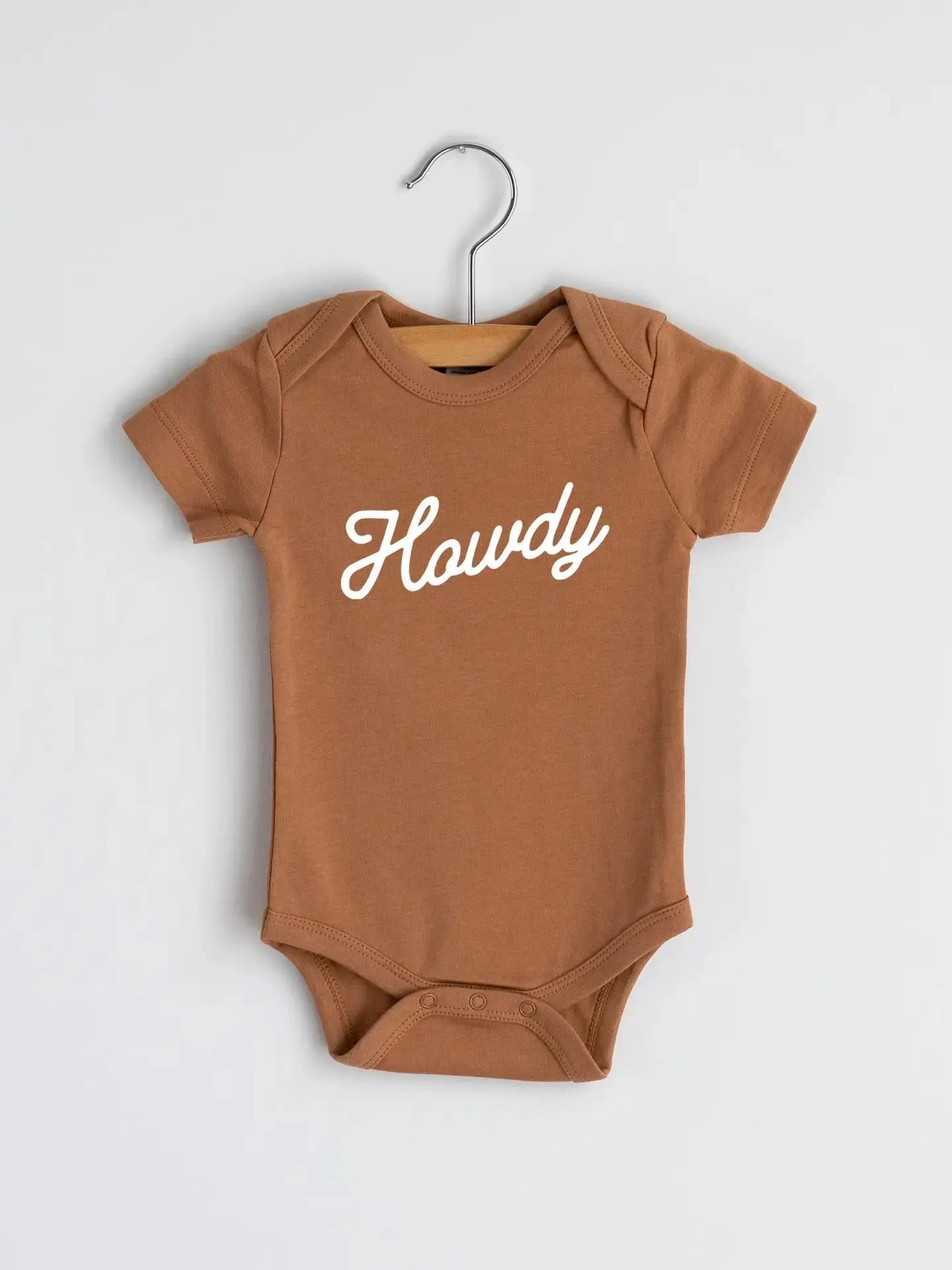 Howdy Organic Baby Bodysuit