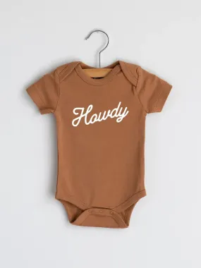 Howdy Organic Baby Bodysuit