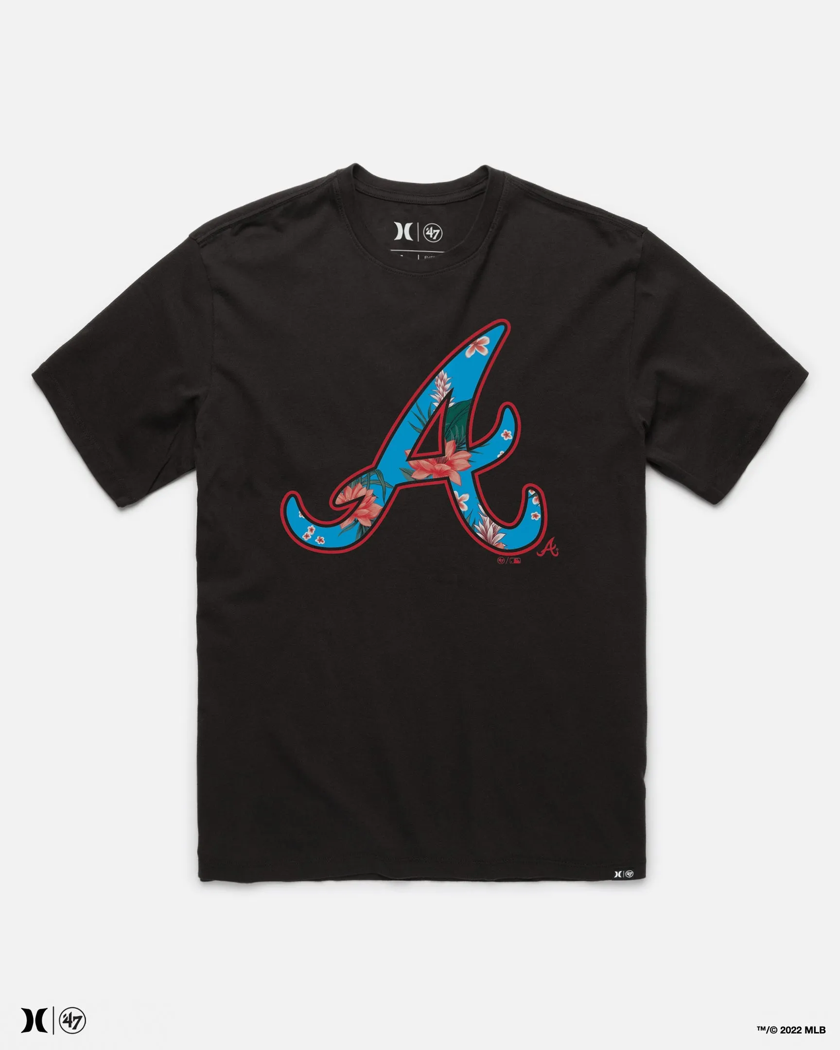 Hurley X 47 Atlanta Braves Short Sleeve T-Shirt