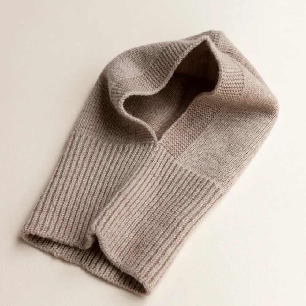 Hvid - Balaclava - 100% Merino wool