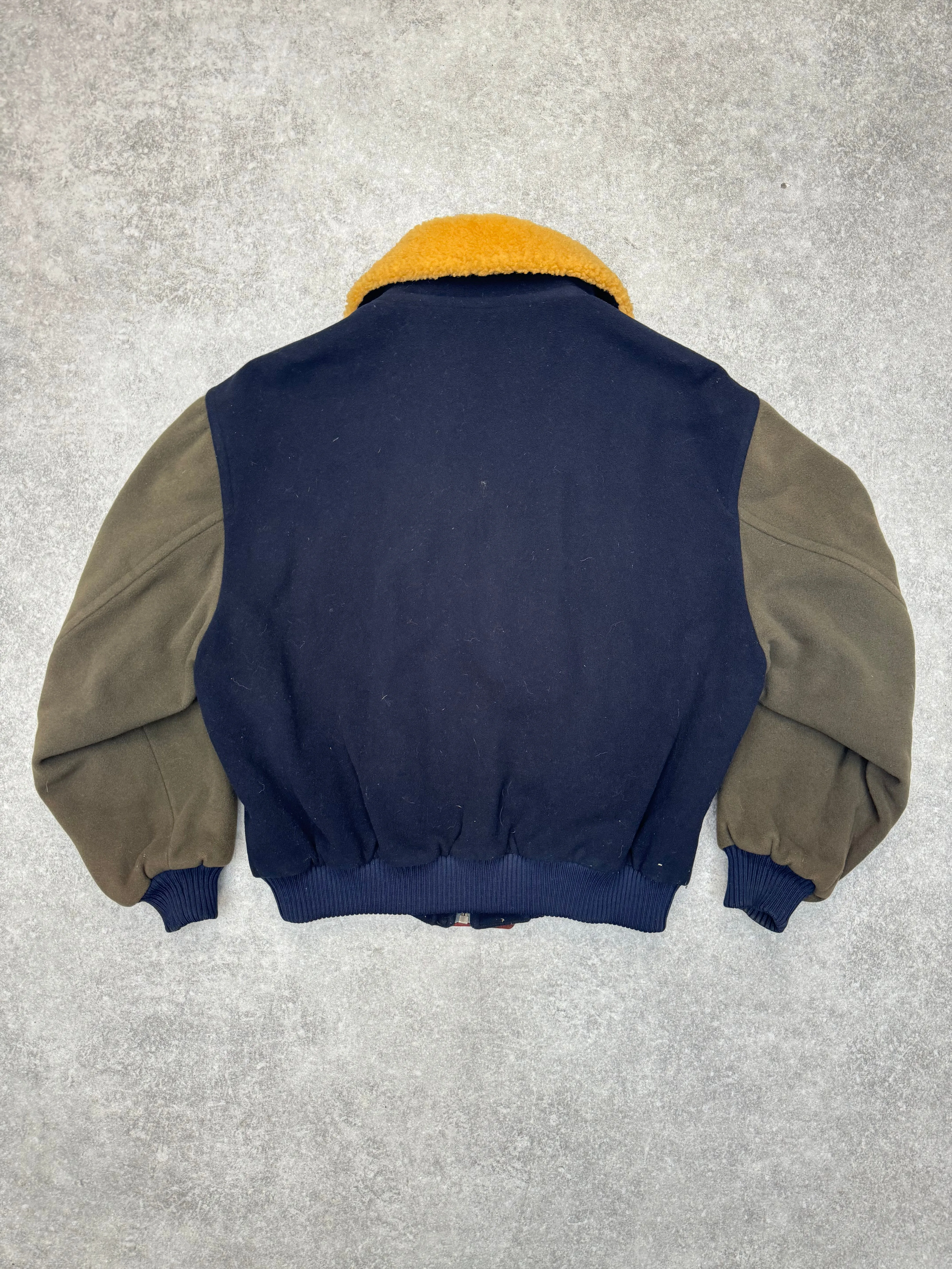 Iceberg Tri-Tone Bomber Jacket