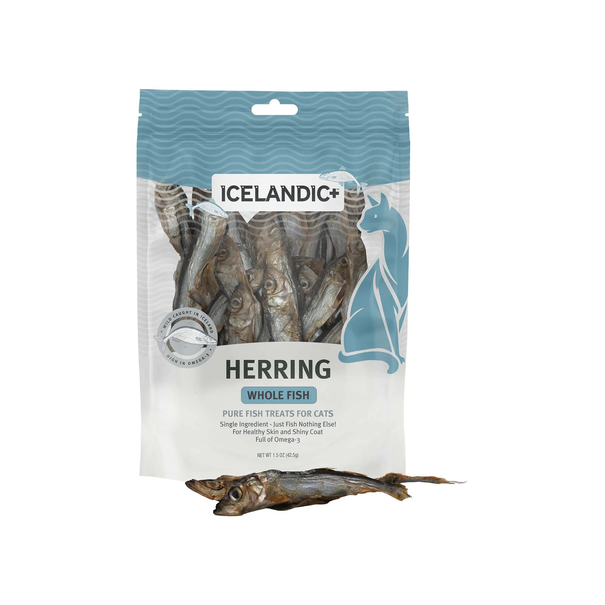 Icelandic  Grain-Free Whole Fish Cat Treats