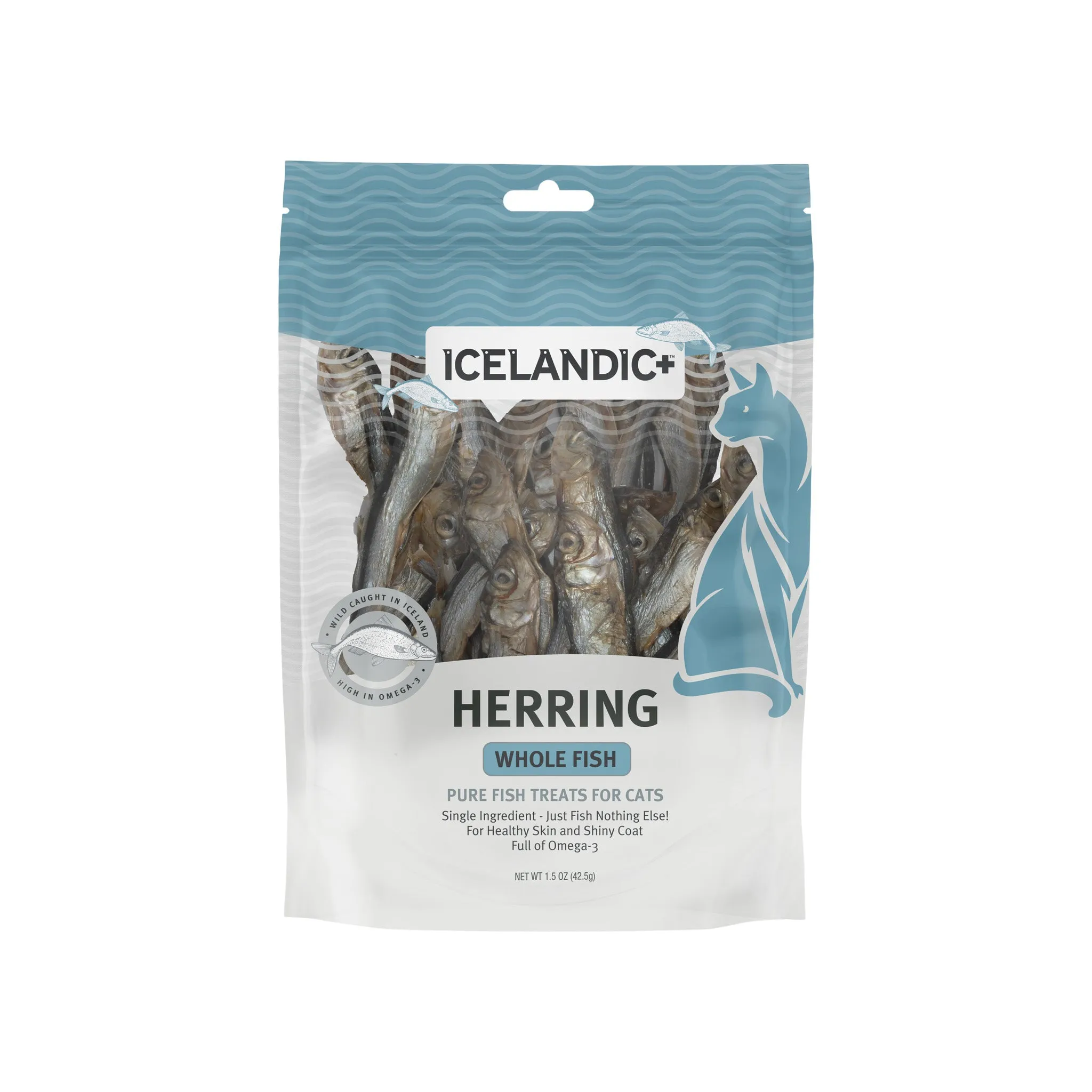 Icelandic  Grain-Free Whole Fish Cat Treats