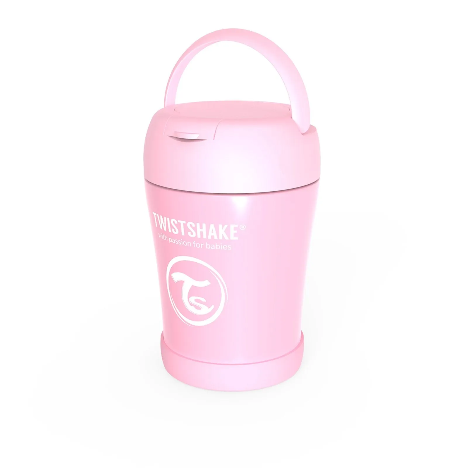 Insulated Food Container 350ml Pastel Pink