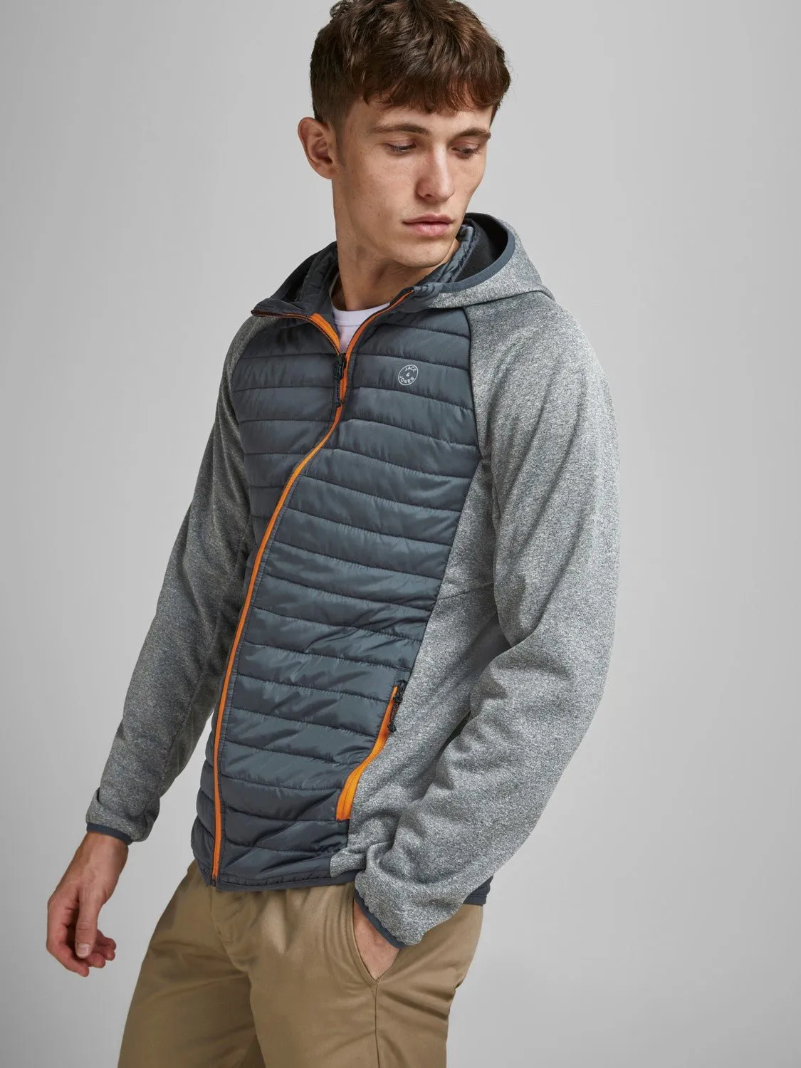 Jack and Jones Multi Quilted - Hybrid Jakke