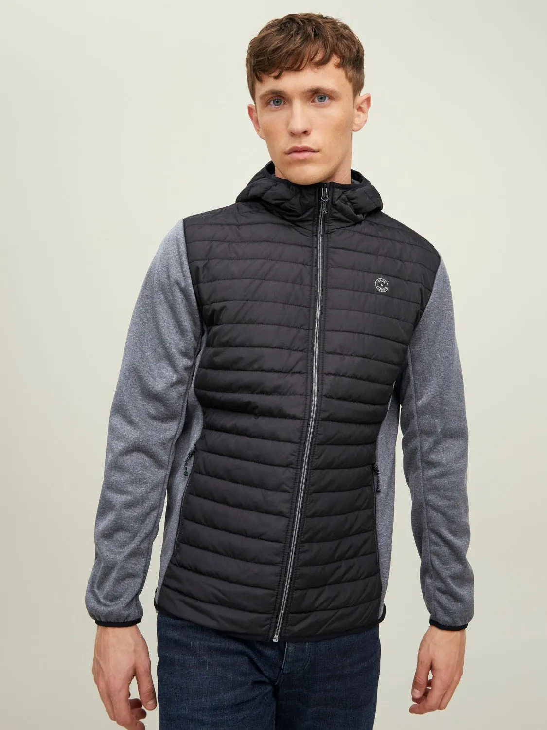 Jack and Jones Multi Quilted - Hybrid Jakke