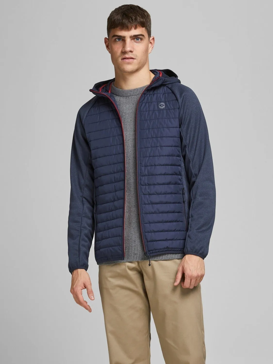 Jack and Jones Multi Quilted - Hybrid Jakke