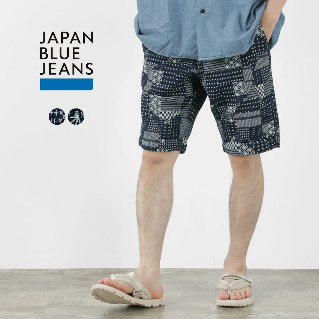 JAPAN BLUE JEANS / Indigo quilted coat Style Sweatshirt Shorts