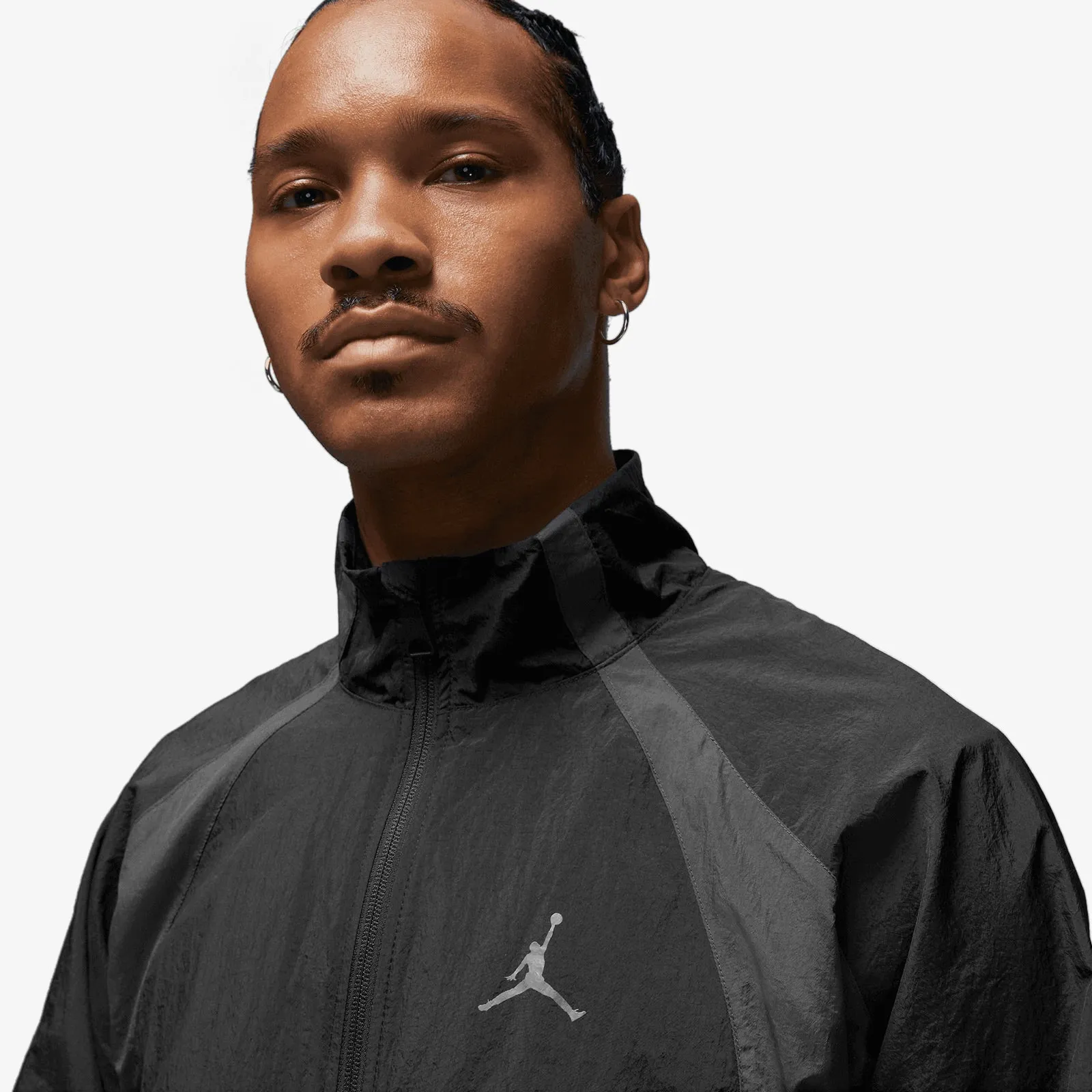 Jordan Sport Jam Warm Up Jacket - Black/Grey