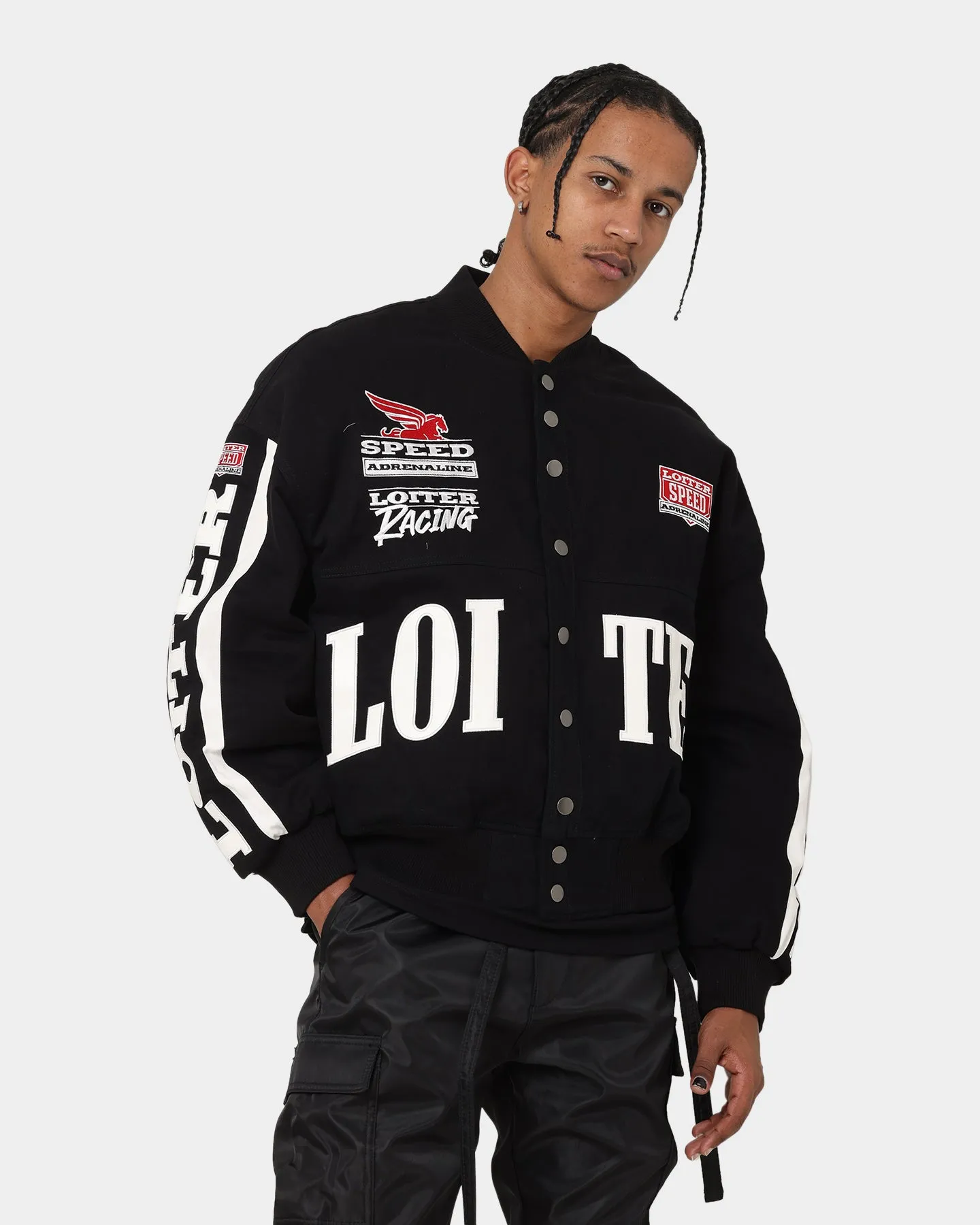 Loiter Motor Sport Jacket Black