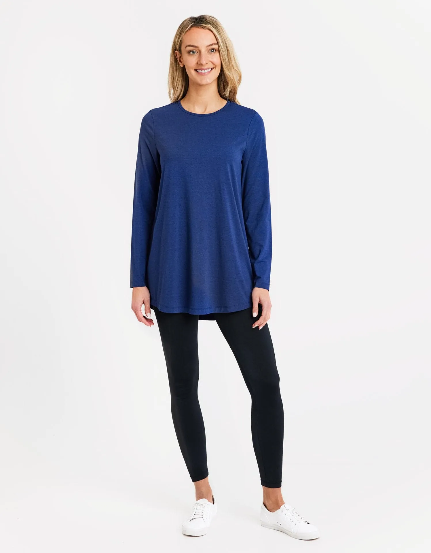 Loose Fit Long Sleeve Tunic UPF 50  Sensitive Collection