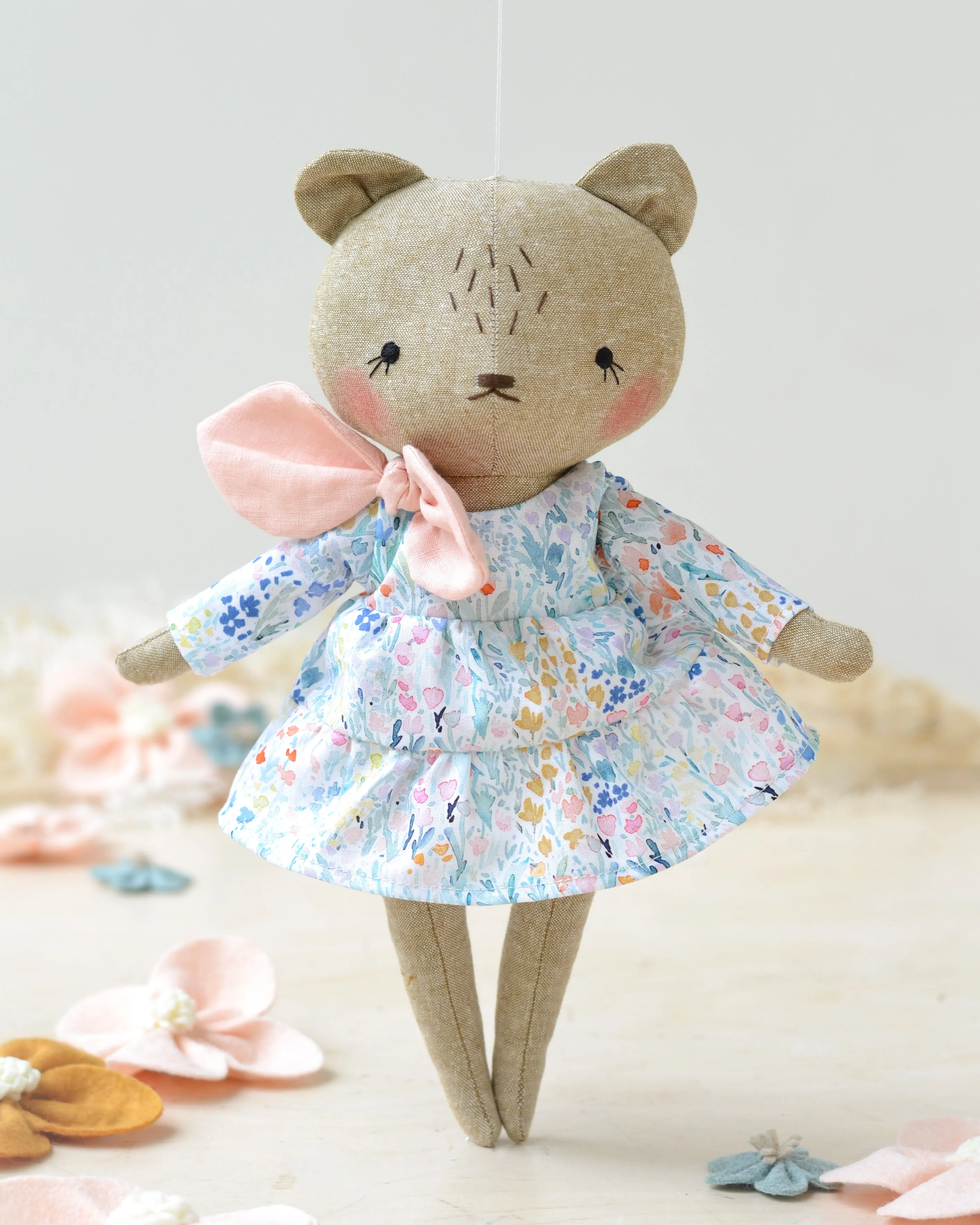 Mama Teddy Bear   baby Doll Soft Toy