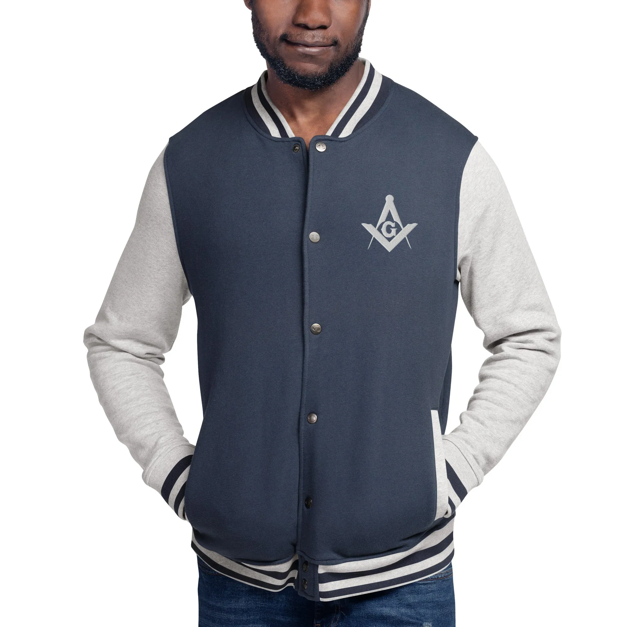 Master Mason Blue Lodge Jacket - Square and Compass G Various Colors