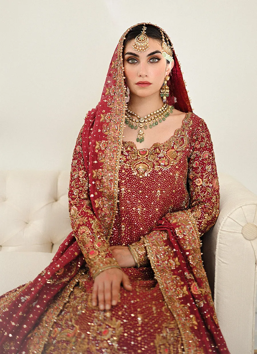 Mehtab Scarlet Farshi Bridal