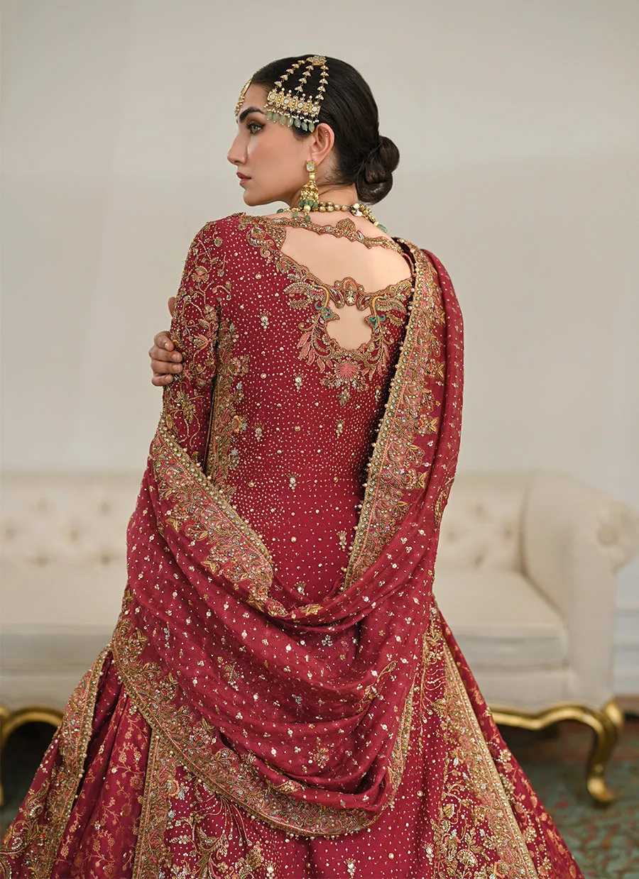 Mehtab Scarlet Farshi Bridal