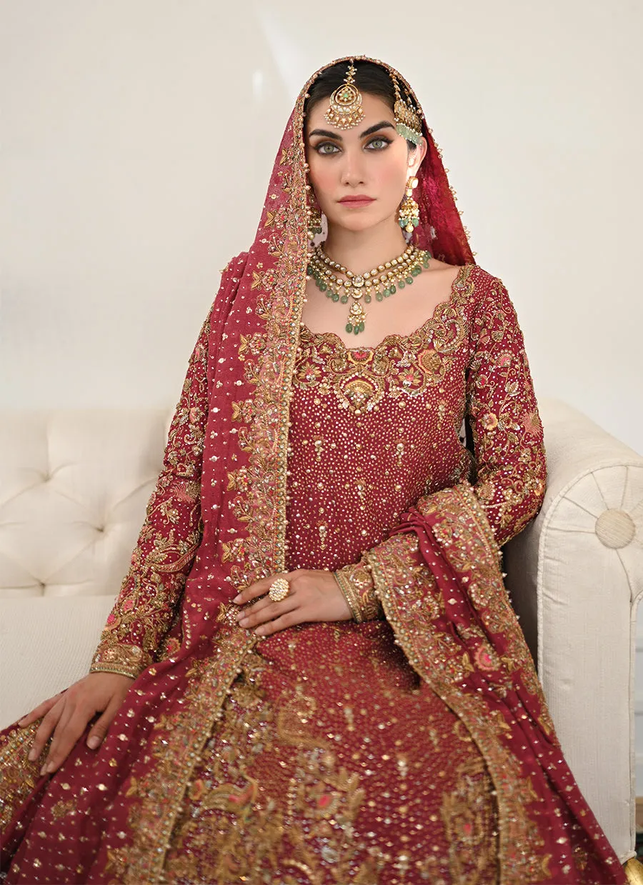 Mehtab Scarlet Farshi Bridal