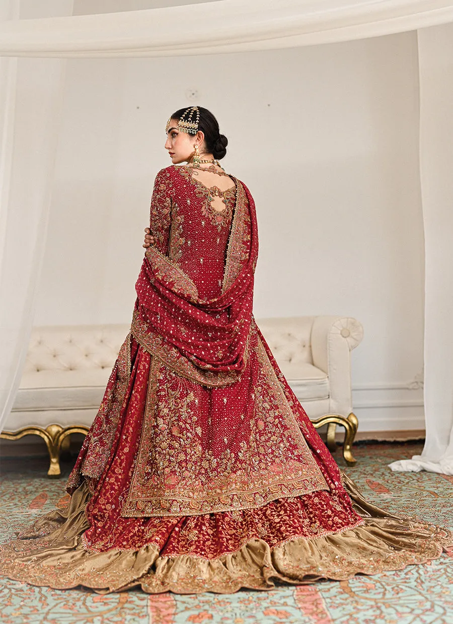 Mehtab Scarlet Farshi Bridal