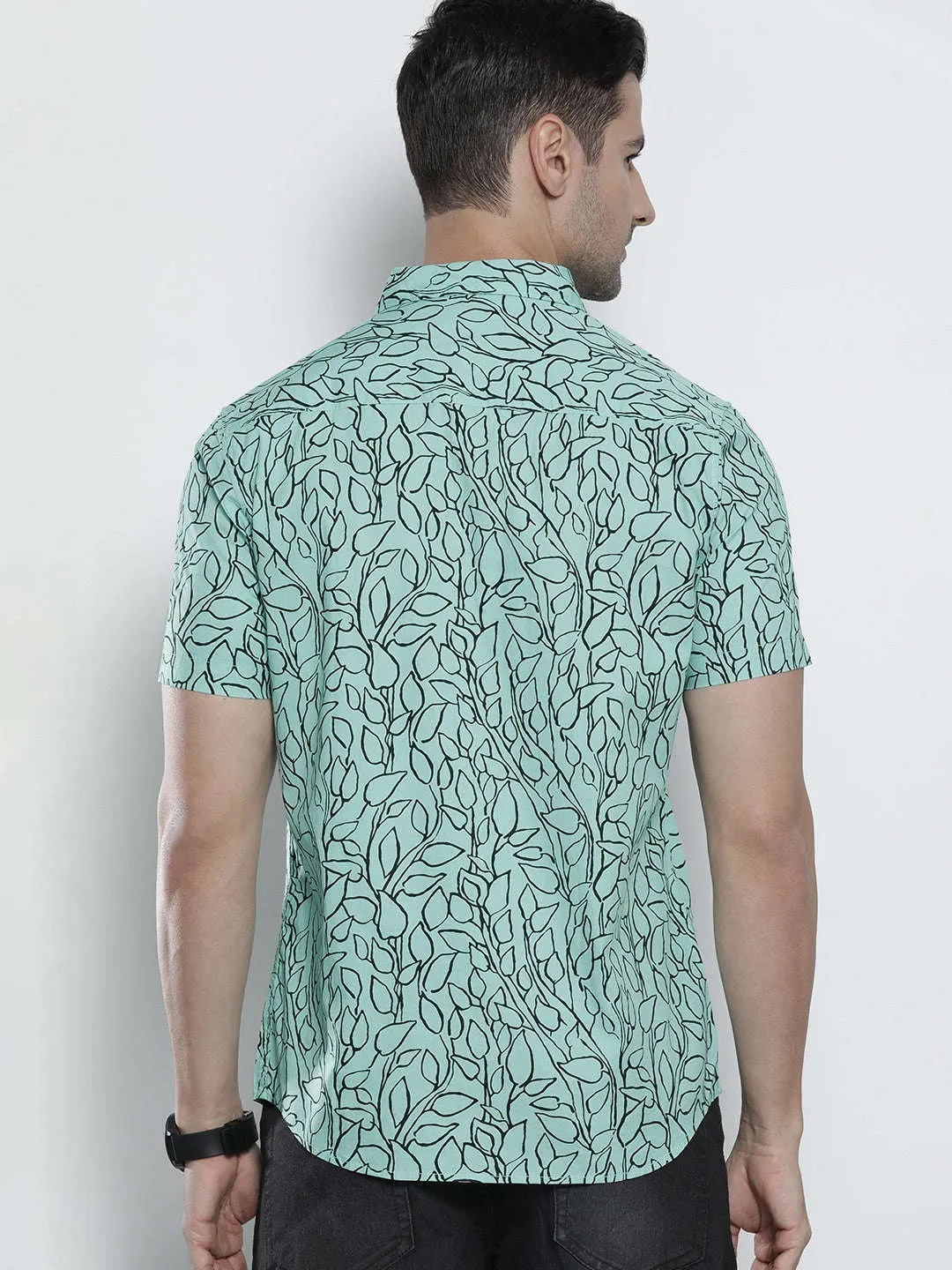 Men Abstract Printed Shirt