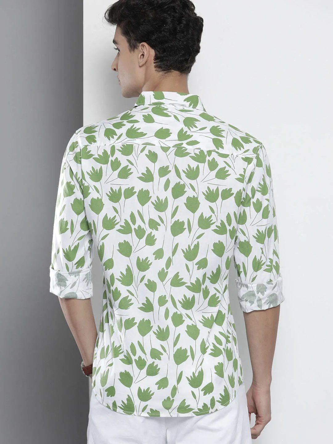 Men Abstract Printed Shirt