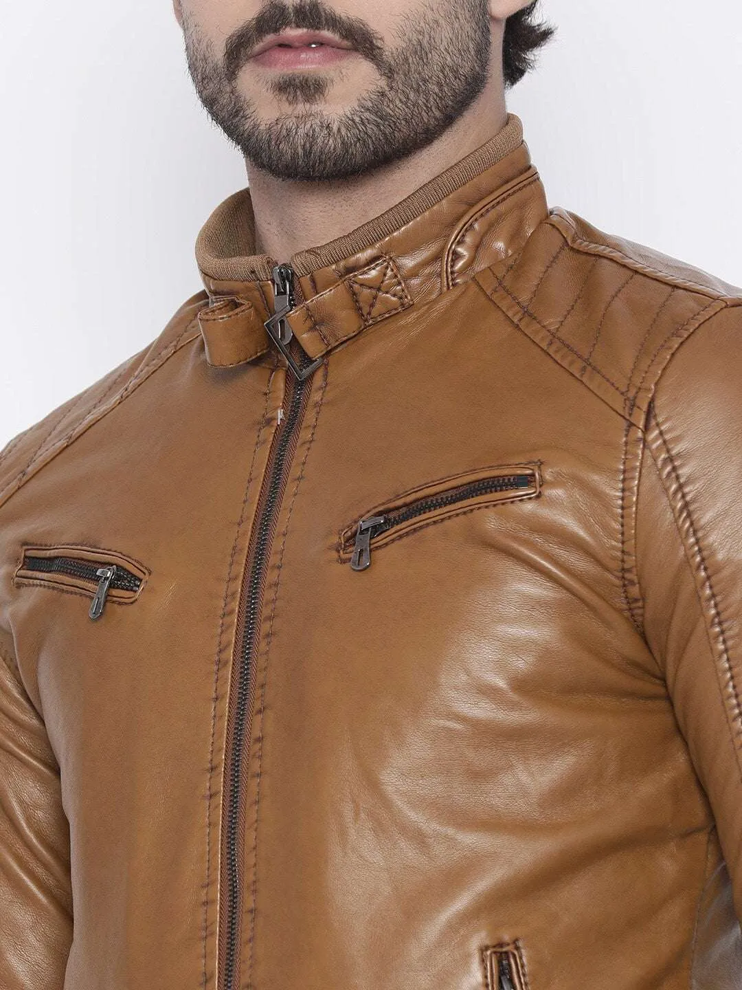 Men Biker Jacket