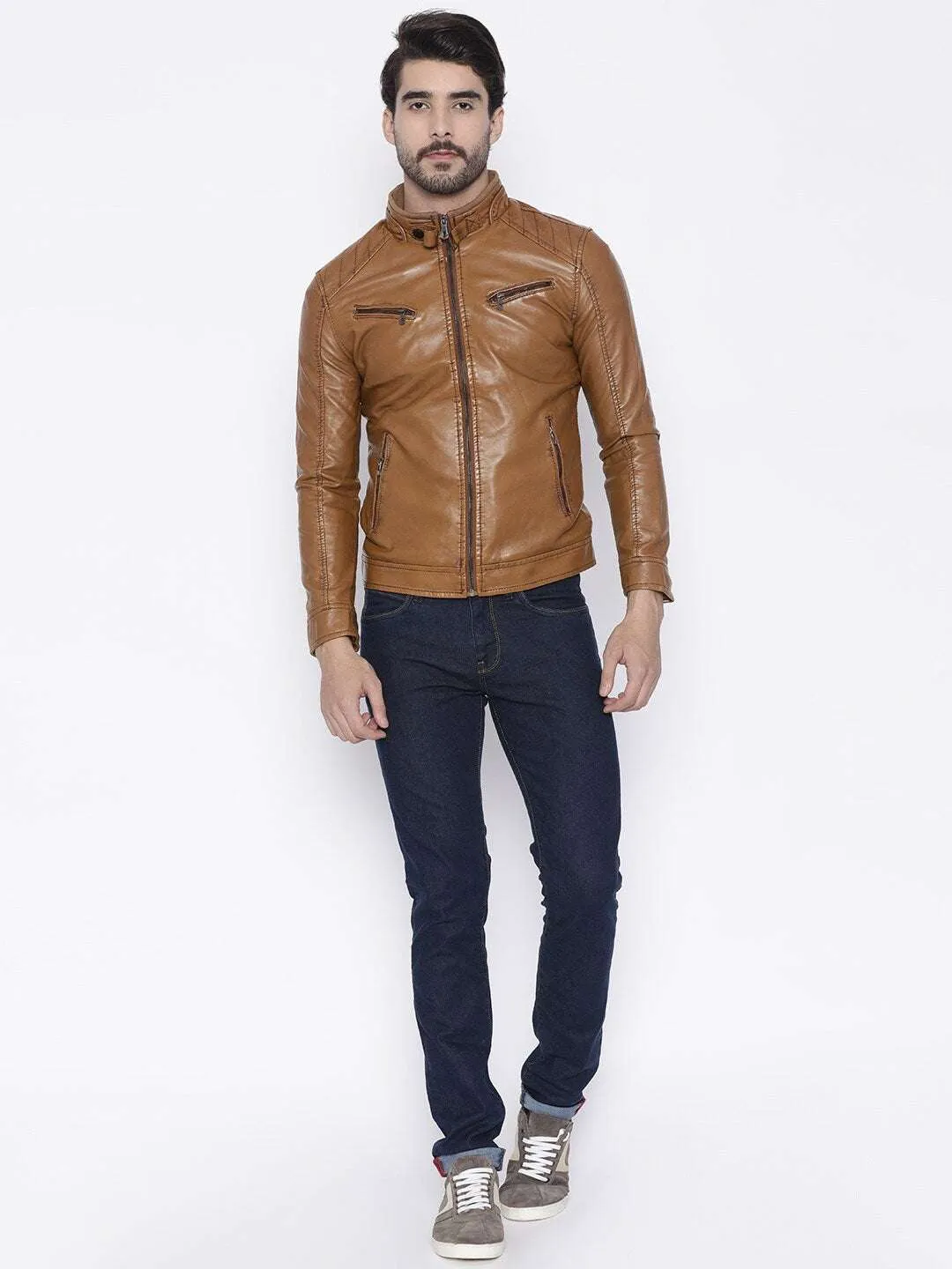 Men Biker Jacket