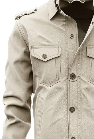 Men Stylish Cotton Jacket