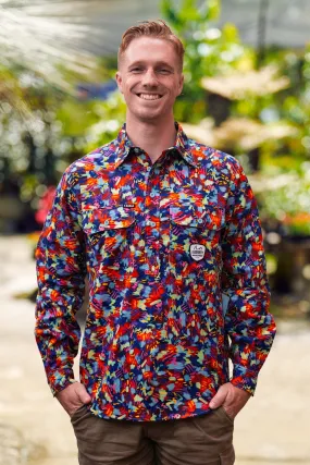 Men's Artsy Fartsy Full Print Workshirt