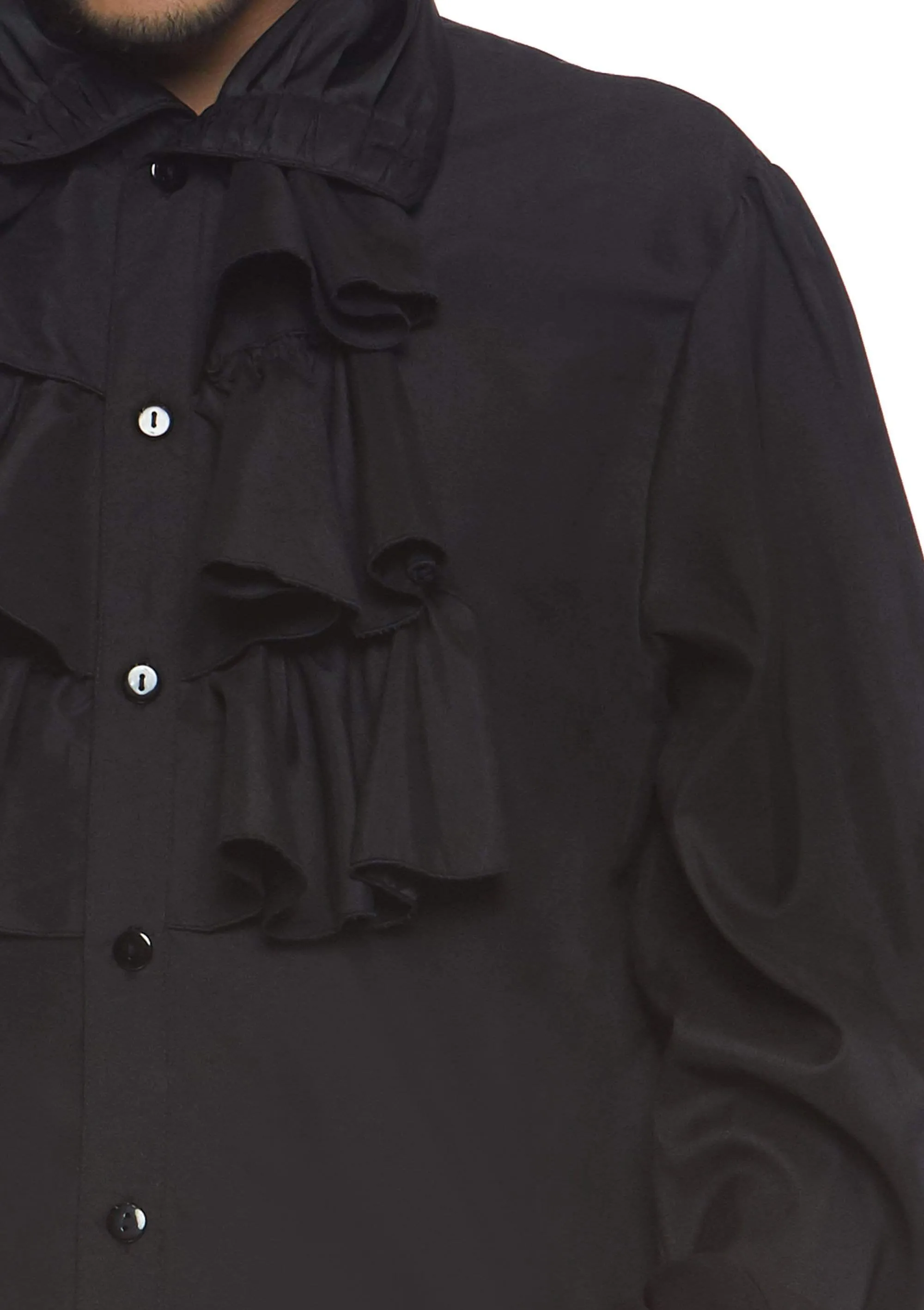 Mens Ruffle Front Costume Shirt