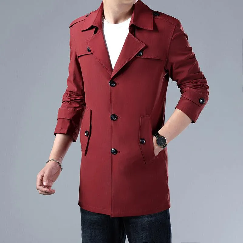 Men's windbreaker casual jacket