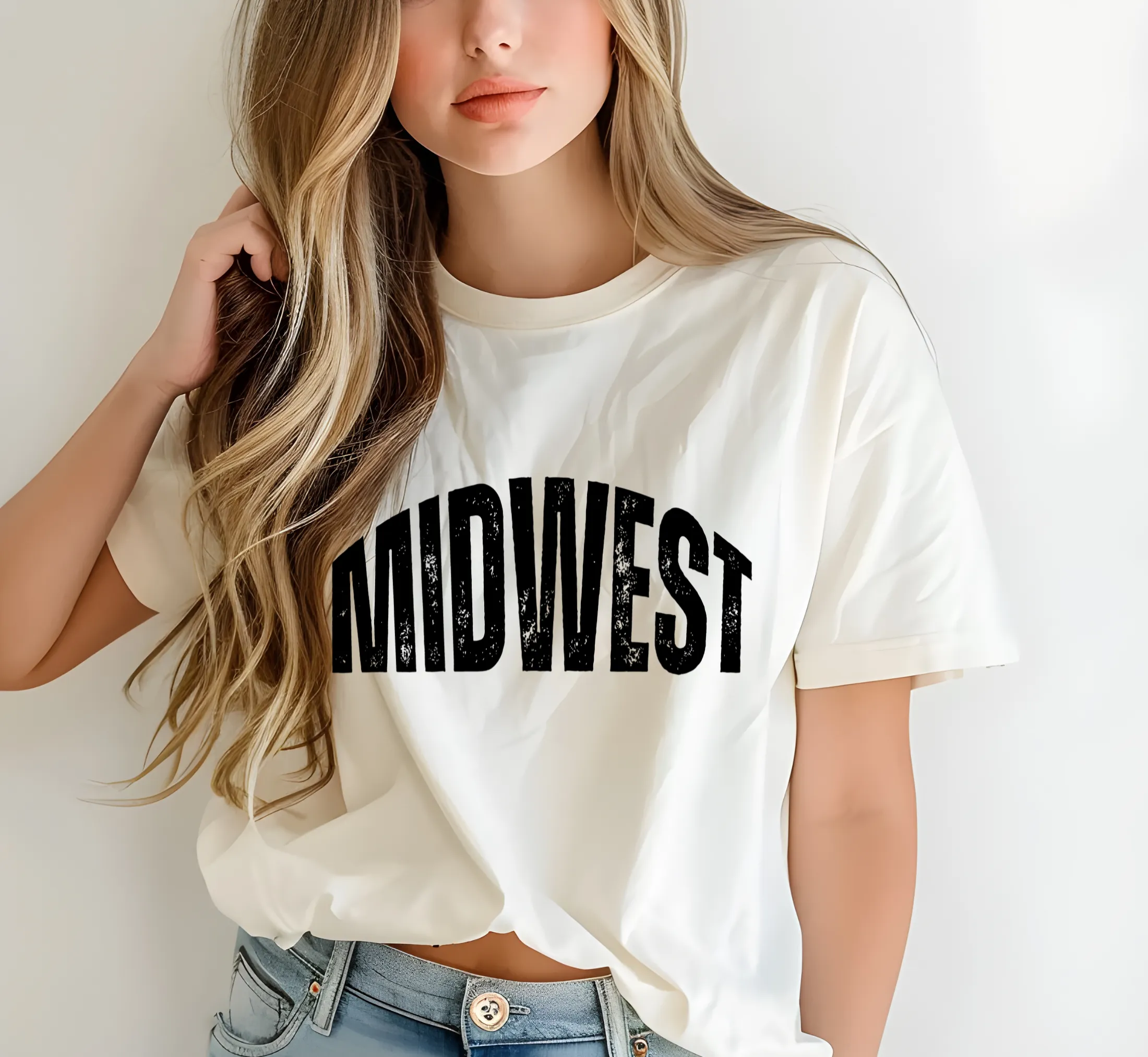 Midwest Shirt Soft Cotton Unisex Plus SIze Tee