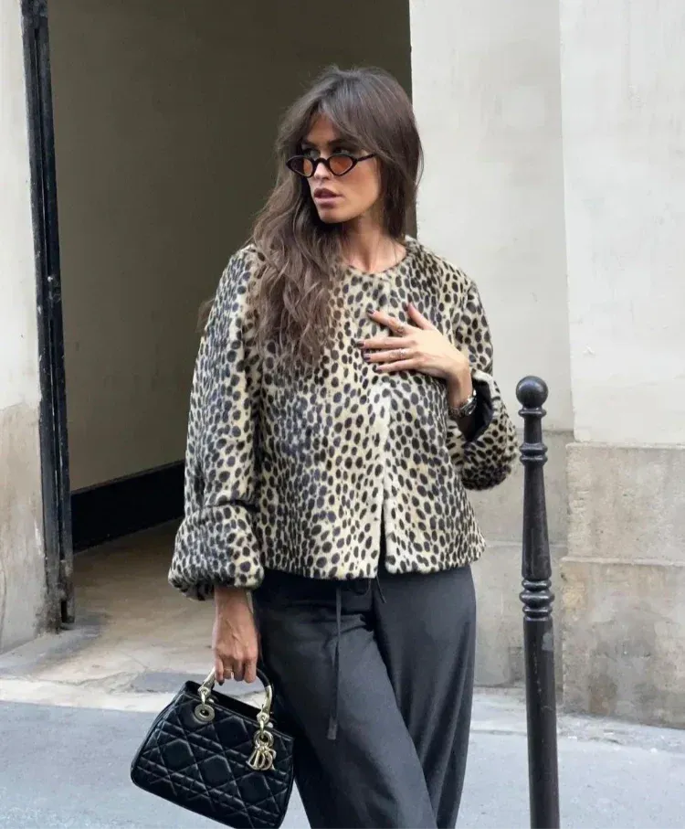 Mirella - Leopard print jacket