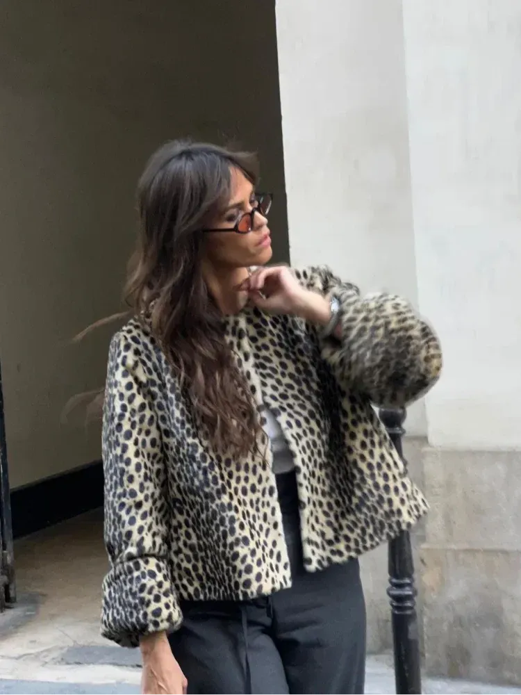 Mirella - Leopard print jacket