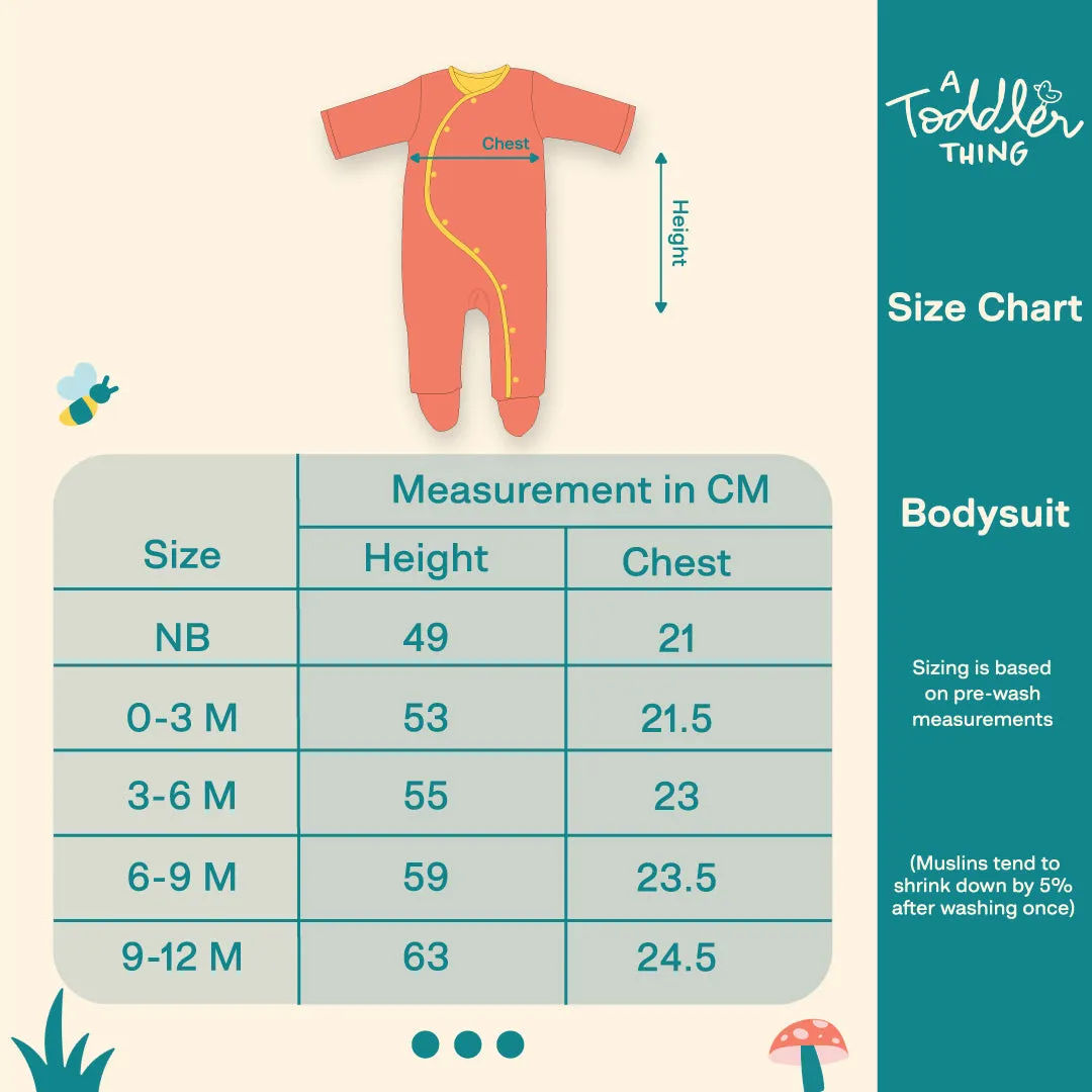 Muslin Bodysuit for Kids