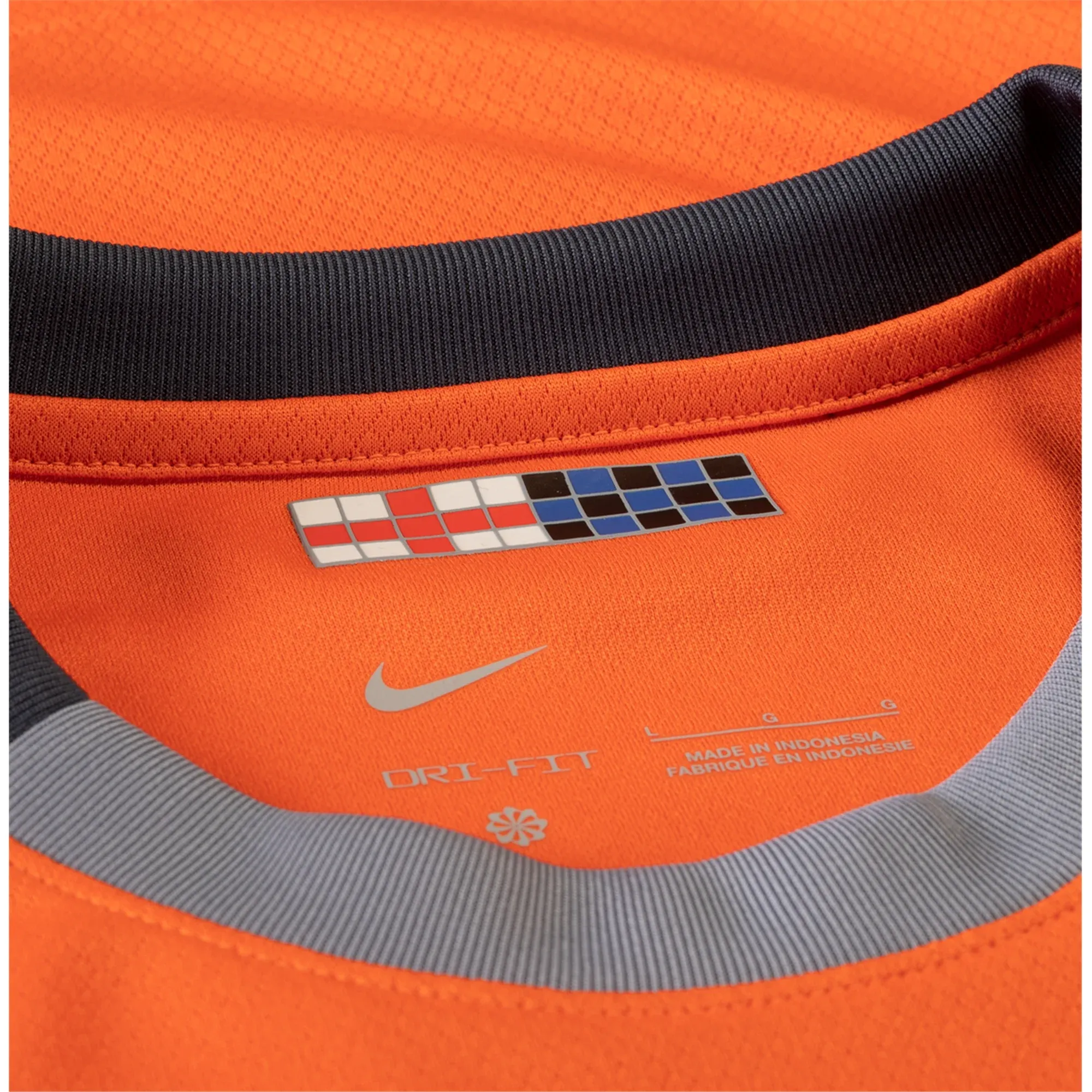 Nike Inter Milan Carlos Third Jersey w/ Serie A   Copa Italia Patches 23/24 (Safety Orange/Thunder Blue)