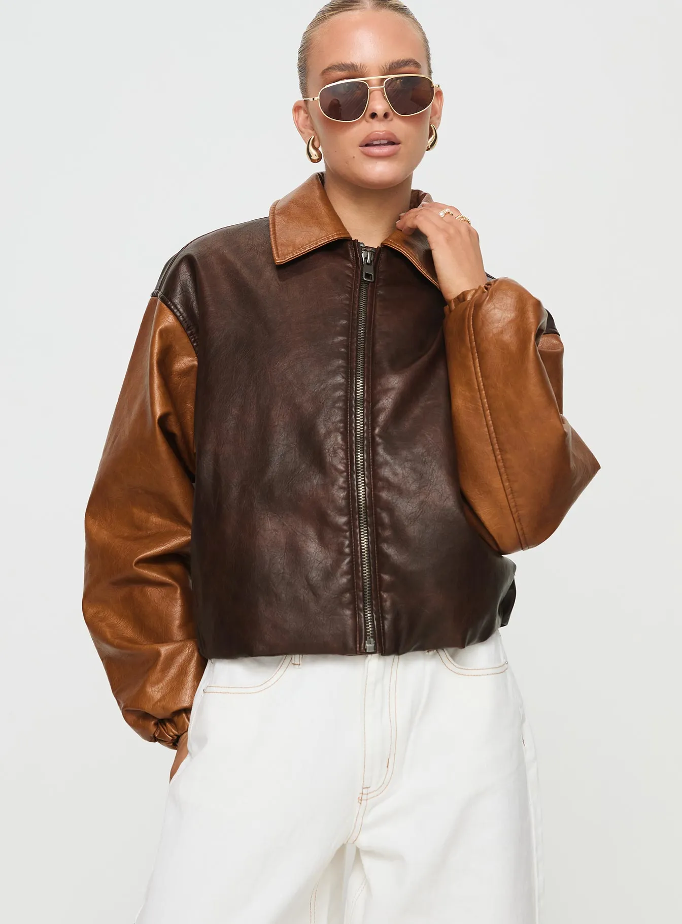 Nirvana Bomber Jacket Chocolate