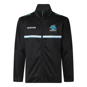 NRL 2023 Track Jacket - Cronulla Sharks - Adult - Rugby League - CLASSIC