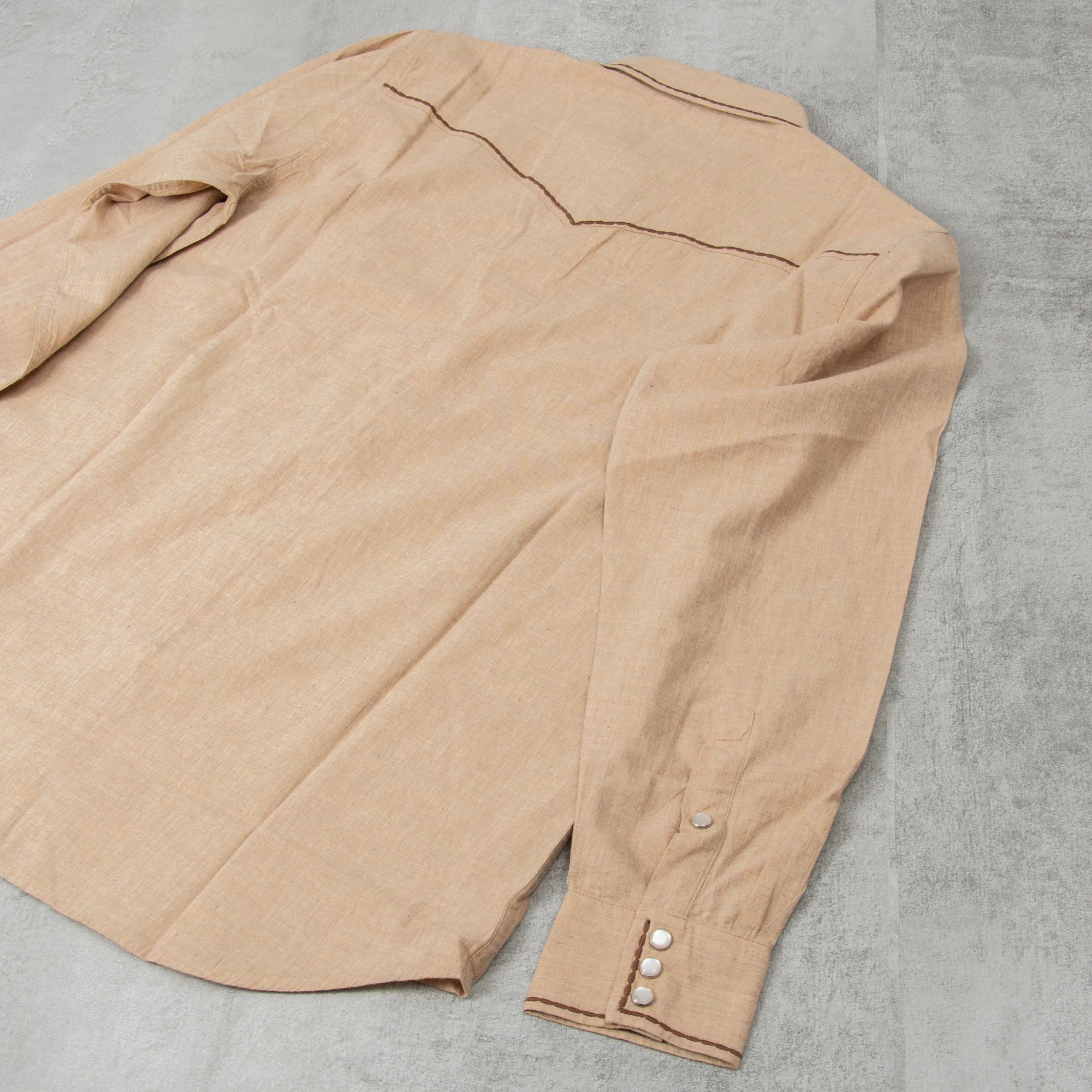 Nudie George Cowboy Shirt - Beige