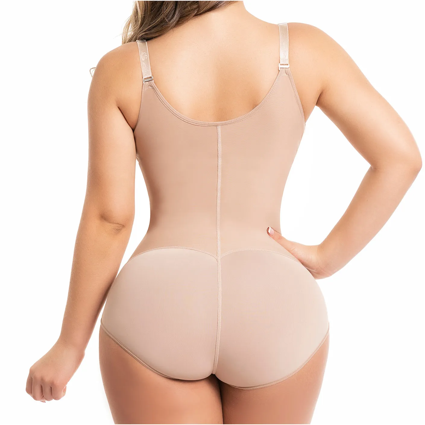 Open Bust Hiphugger Bodysuit Shapewear Fajas Salome 417